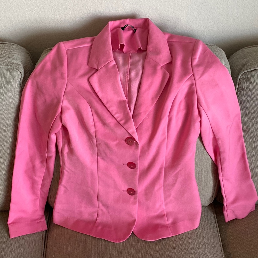 Pink Blazer